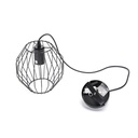 Retro pendant light with iron frame, E27 - Image 2