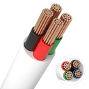 RGB cable white round - Image 2