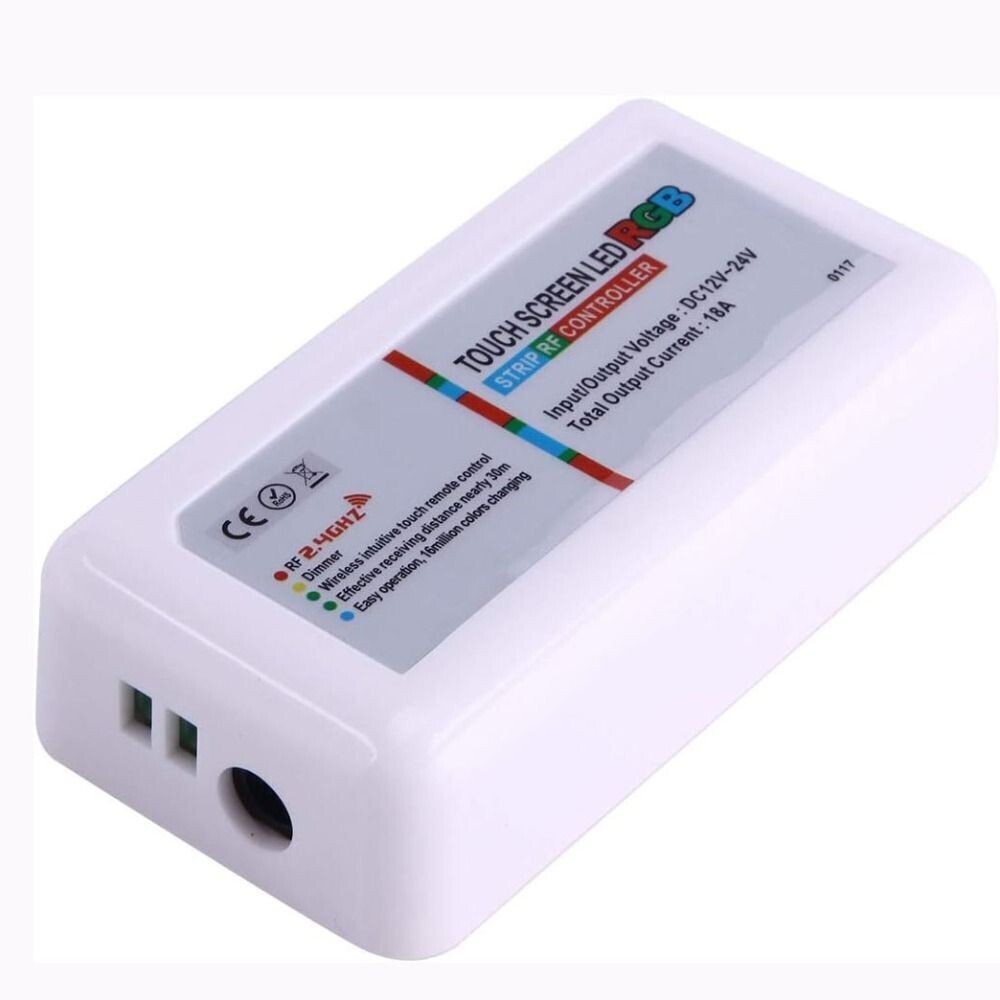 RGB RF touch LED controller 216W 12/24V + Remote control - Image 3