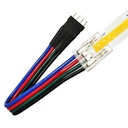 RGB Strip to controller COB 4pin 10mm - Image 3