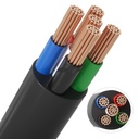 RGBW cable black round - Image 2