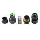 Screw Less Waterproof Connector 3-pole M25 IP68 - Image 3