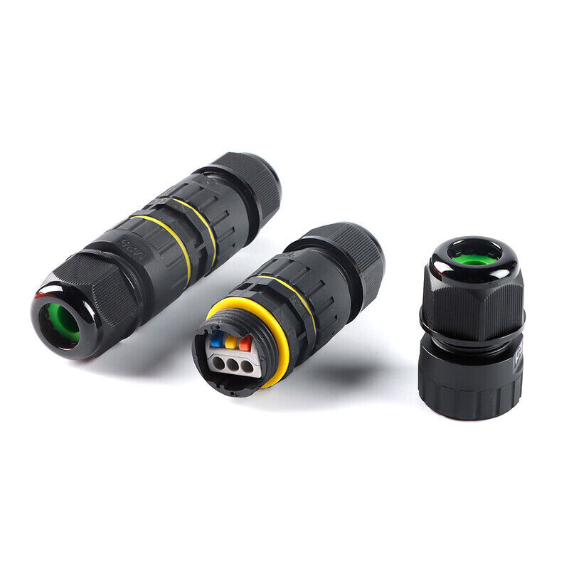 Screw Less Waterproof Connector 3-pole M25 IP68 - Image 4