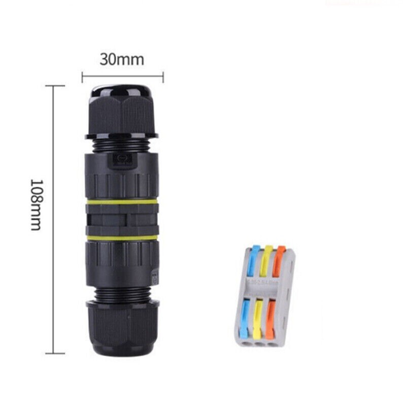 Screw Less Waterproof Connector 3-pole M25 IP68 - Image 5