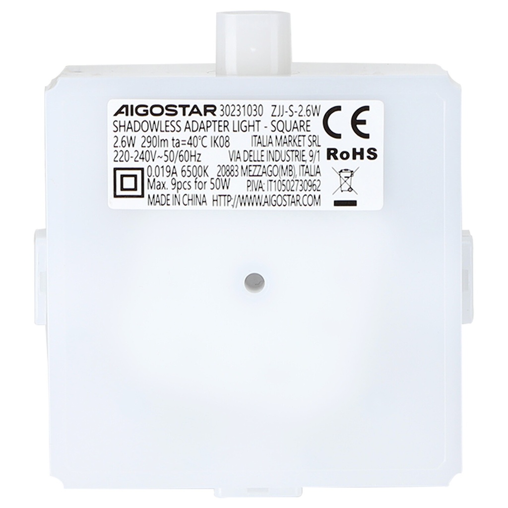 Shadowless Adapter Light - Square 6500K - Image 6