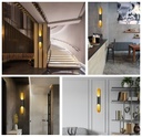 Single aluminum wall light E27 - Image 8