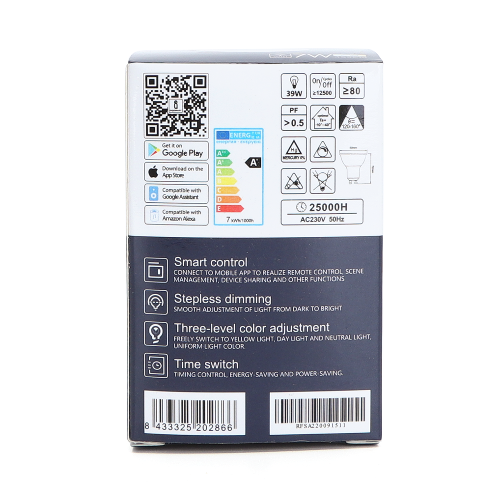Smart GU10 7W WIFI CCT - Image 5