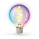 Smart LED Filament Lamp G80 E27 4.9W RGBW - Image 2