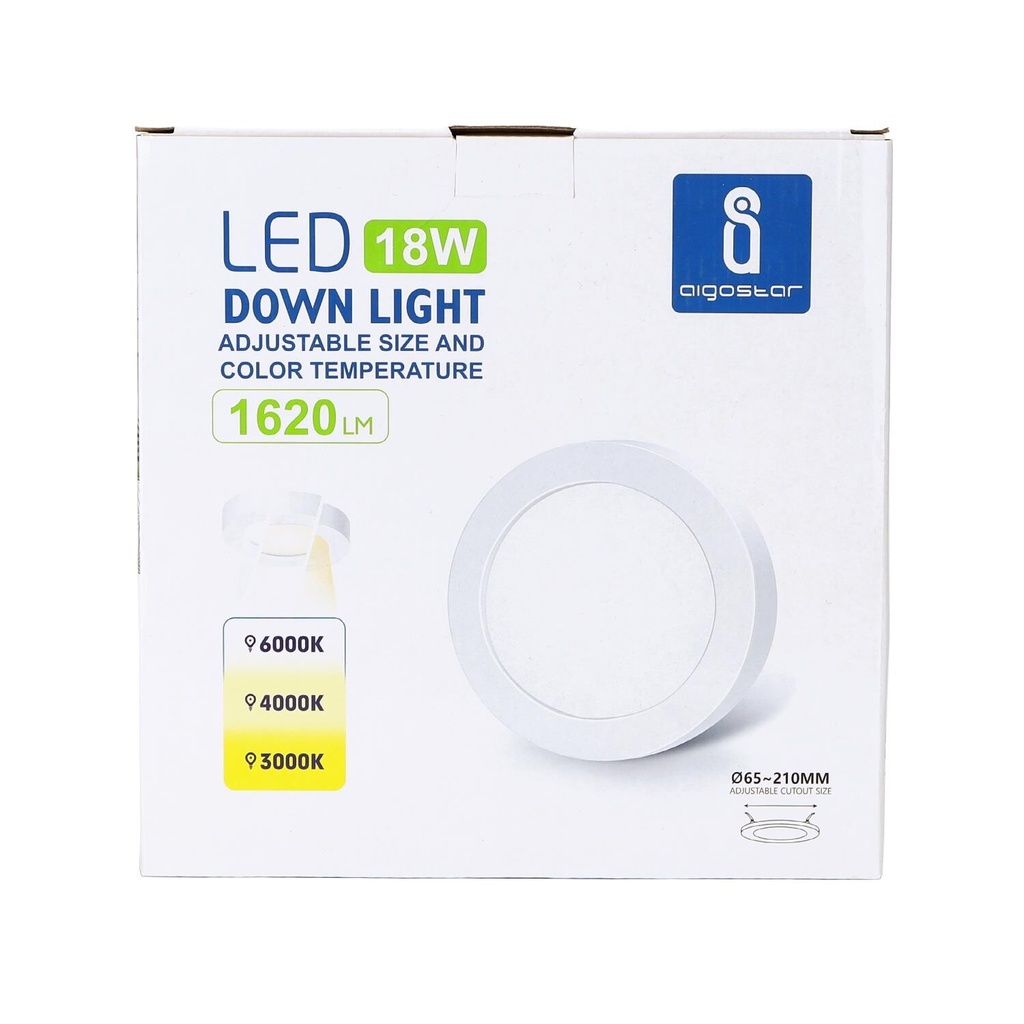 Adjustable CCT Downlight 18W - Image 6