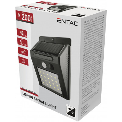 Solar lamp with sensor 2W 4000K - Image 2