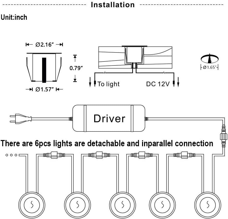 Spare part lamp for Decklight 6 pack 3000K/4000K - Image 6