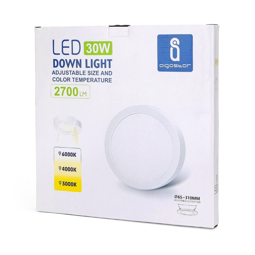 Adjustable CCT Downlight 30W - Image 5