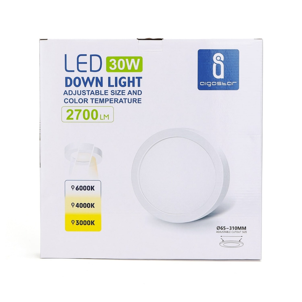 Adjustable CCT Downlight 30W - Image 6