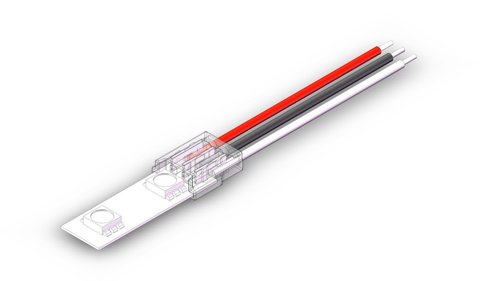 Strip to power source SMD B1 3pin 10mm - Image 2