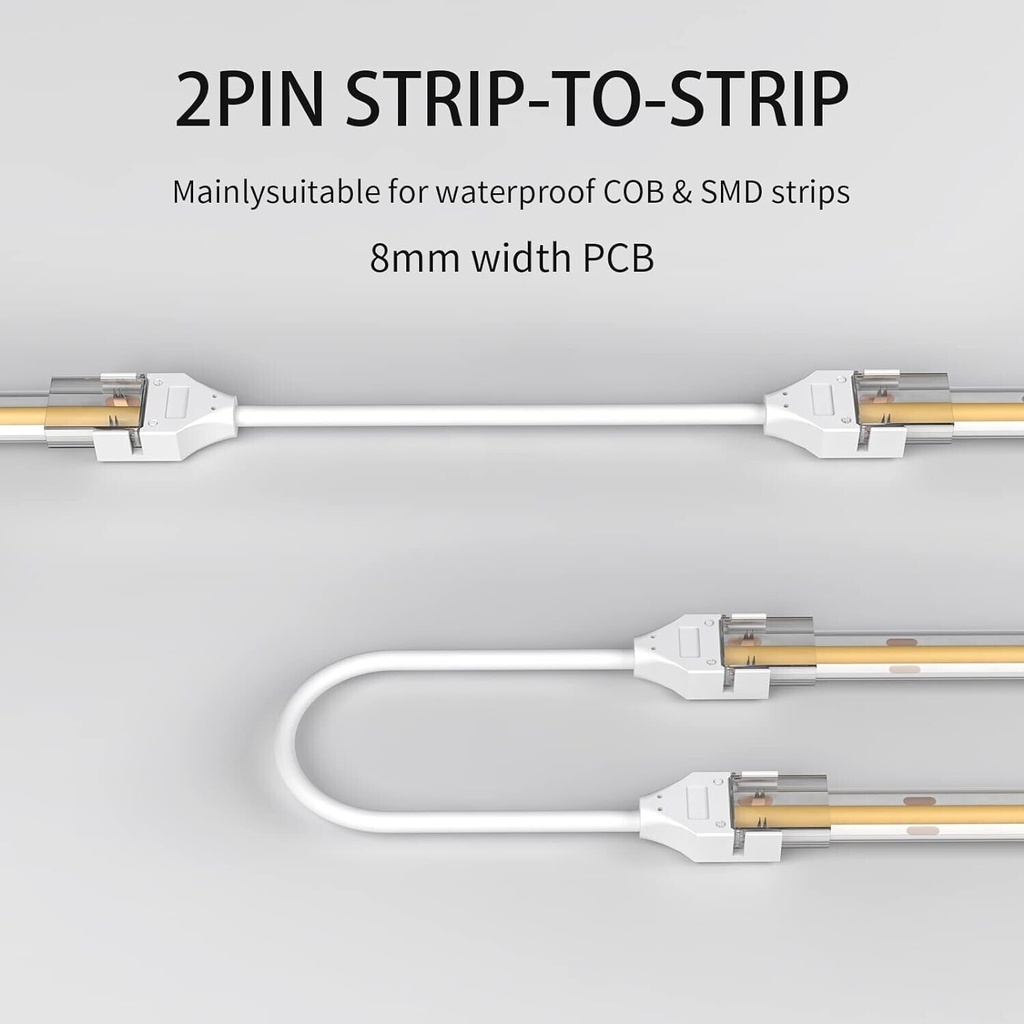 Strip to strip bridge 8mm COB SMD, IP65/IP67 (copy) - Image 6