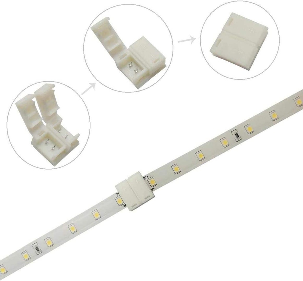 Strip to strip joint 8mm, 10mm, IP65 - Image 3