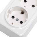 Surface-mounted 2-way outlet - Image 2