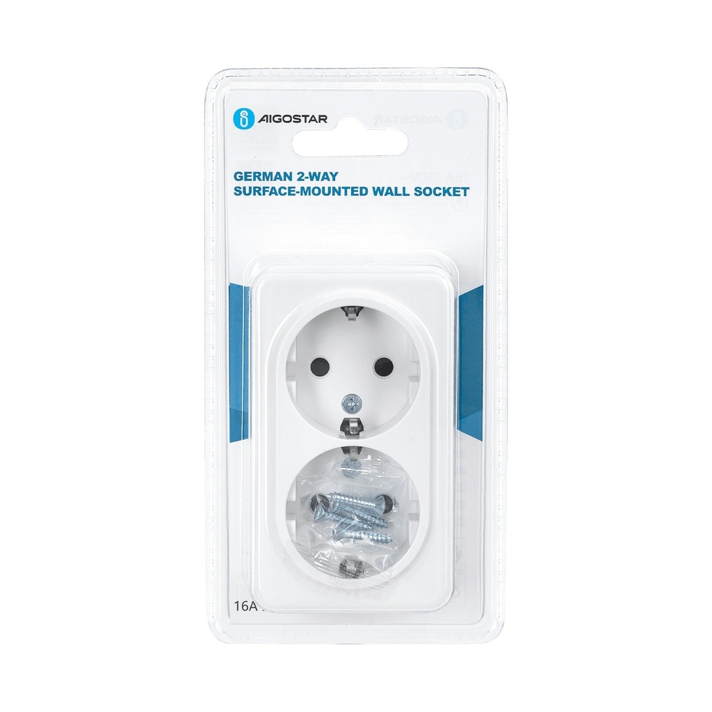 Surface-mounted 2-way outlet - Image 4