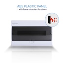 Surface mounted electrical cabinet 18 Modules - Image 3