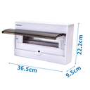 Surface mounted electrical cabinet 18 Modules - Image 4