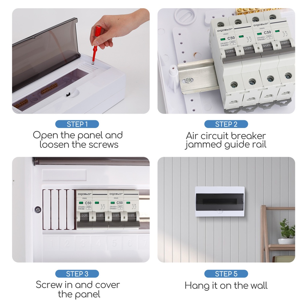 Surface mounted electrical cabinet 18 Modules - Image 5