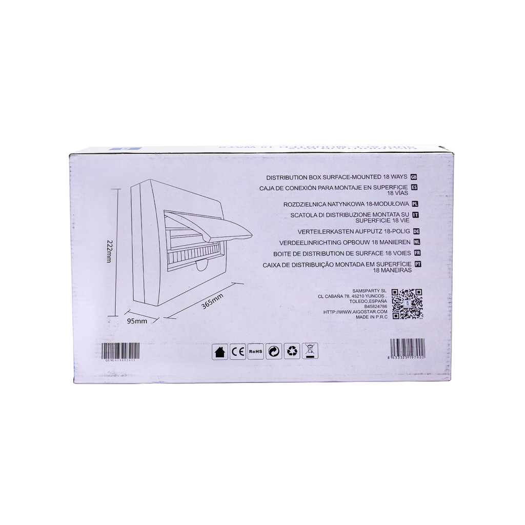 Surface mounted electrical cabinet 18 Modules - Image 7