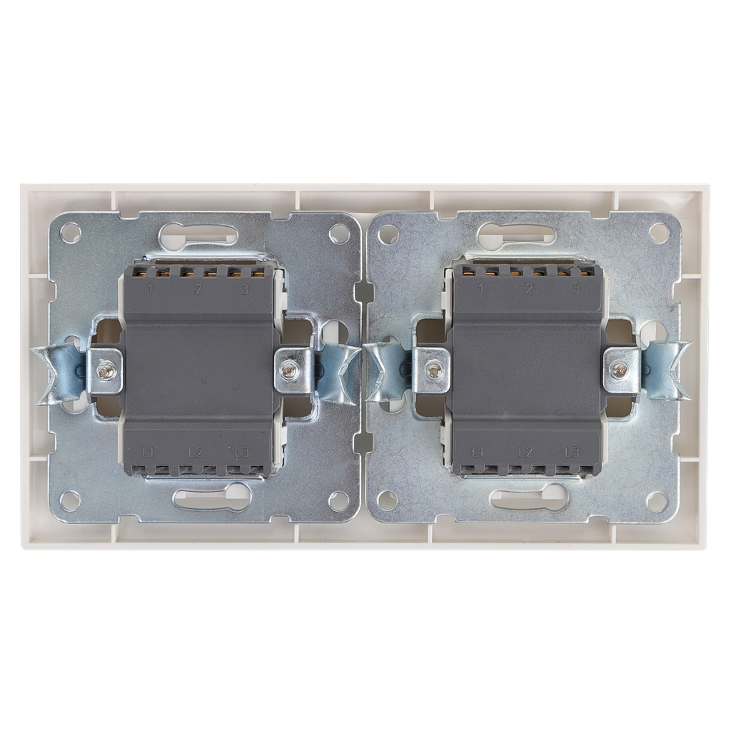 Switch double 2 gang 2 way, four buttons - Image 2