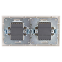 Switch double 2 gang 2 way, four buttons - Image 2