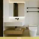 T5 LED fixture with tube 0.6m 9W 150lm/W 830 - Image 5