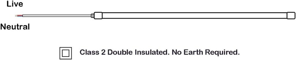 T8 LED tube G13 120lm/W 18W 120cm 4000K IP65 - Image 2