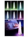 Table lamp with RGB night light and battery - Image 7