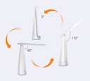 Table lamp with RGB night light and battery - Image 8