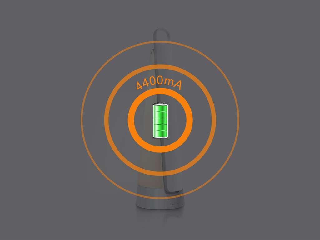 Table lamp with RGB night light and battery - Image 11