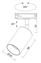 Airam Beam Pro IP20 GU10 PAR16 BK 3-P - Image 3