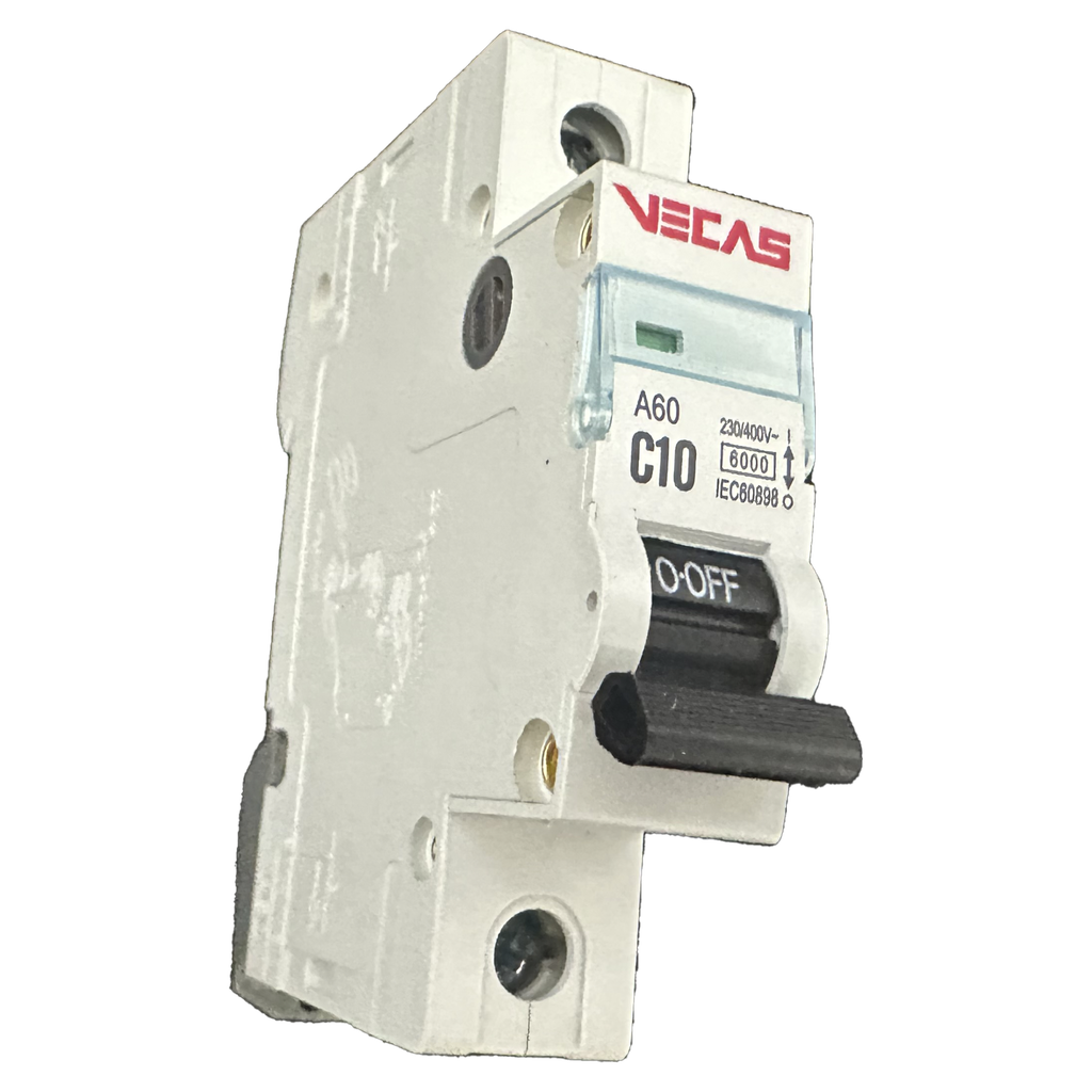 VECAS MCB 1P 10A C CURVE - Image 2