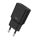Wall charger XO L92D, 1x USB, 18W, QC 3.0 (black) - Image 2