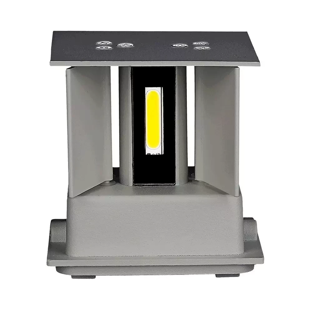Wall lamp Cube 12W 4000K, grey - Image 3