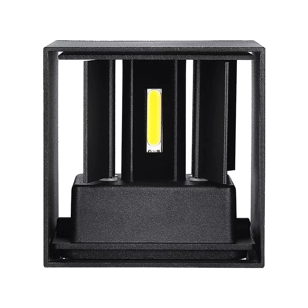 Wall lamp Cube 3000K, black RG - Image 4