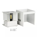 Wall lamp Cube 3000K, white - Image 5