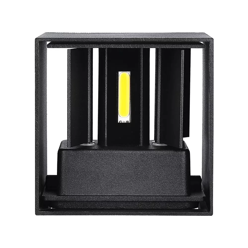 Wall lamp Cube 4000K, black RG - Image 4