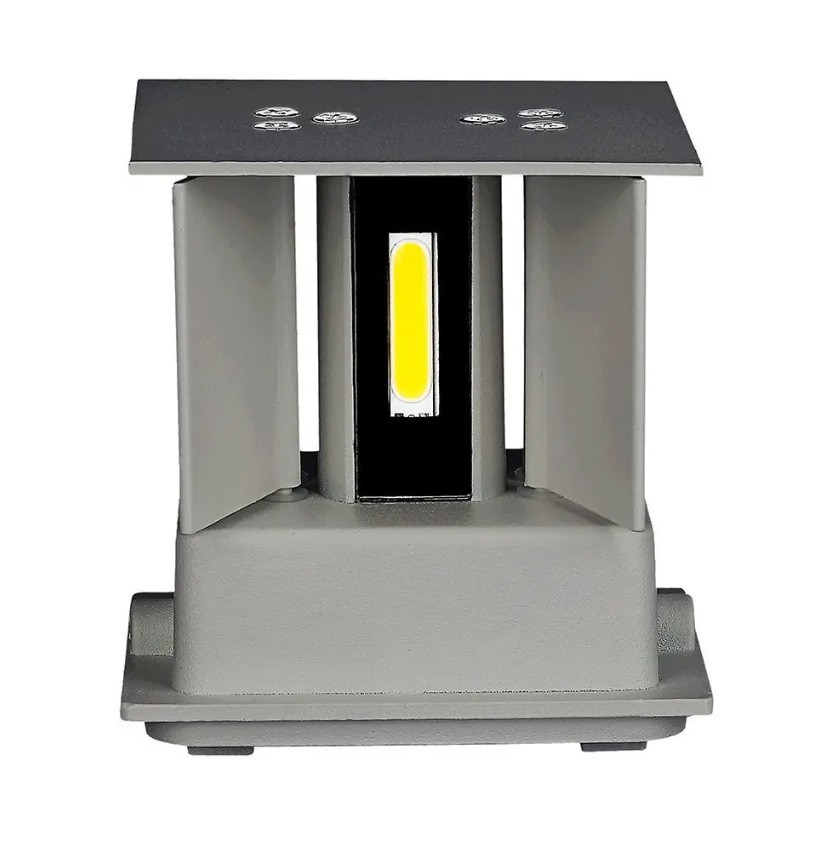 Wall lamp Cube 4000K, grey - Image 8