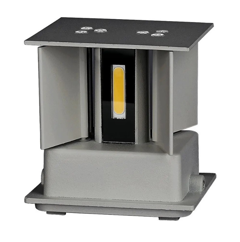 Wall lamp Cube 4000K, grey - Image 9