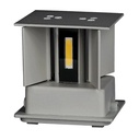 Wall lamp Cube 4000K, grey - Image 9