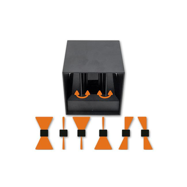 Wall lamp Kira G9 Anthracite - Image 6