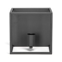 Wall lamp with steel frame, E27 - Image 2