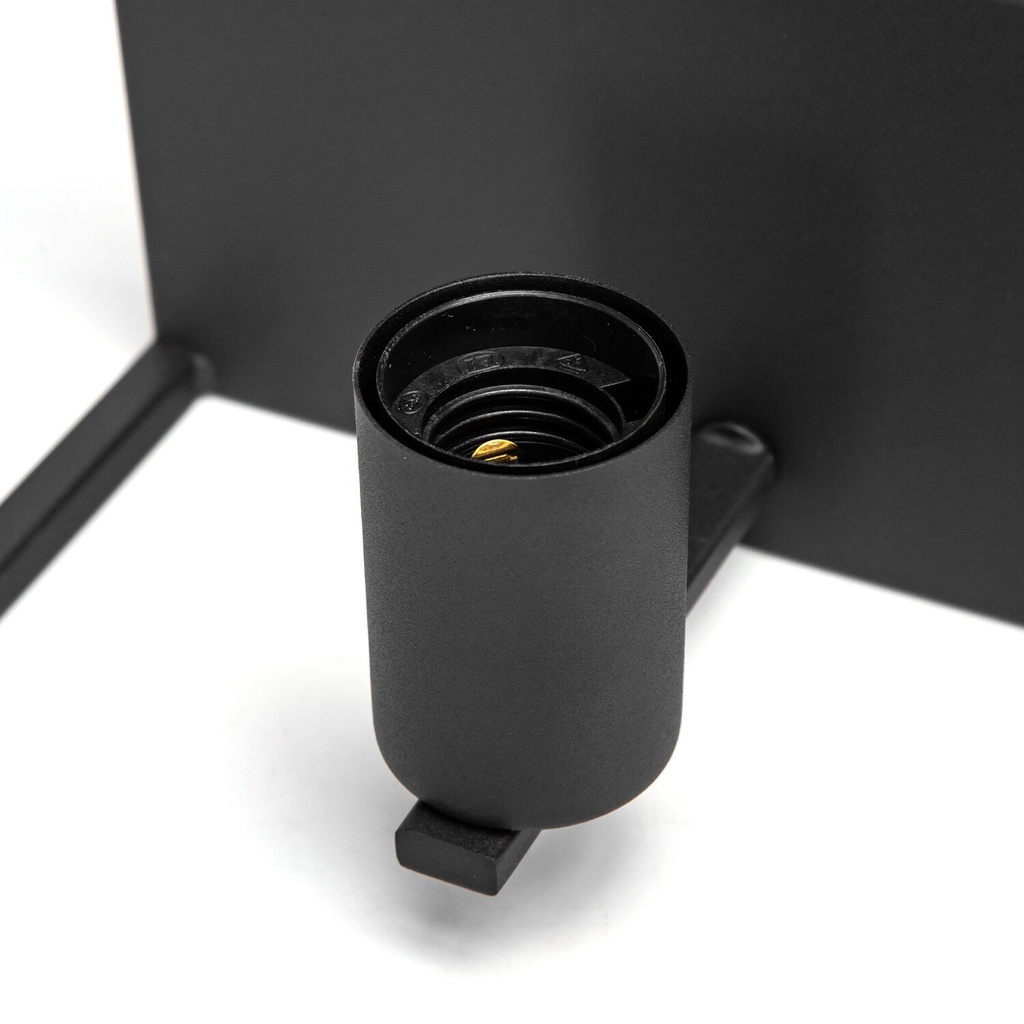 Wall lamp with steel frame, E27 - Image 4