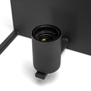 Wall lamp with steel frame, E27 - Image 4