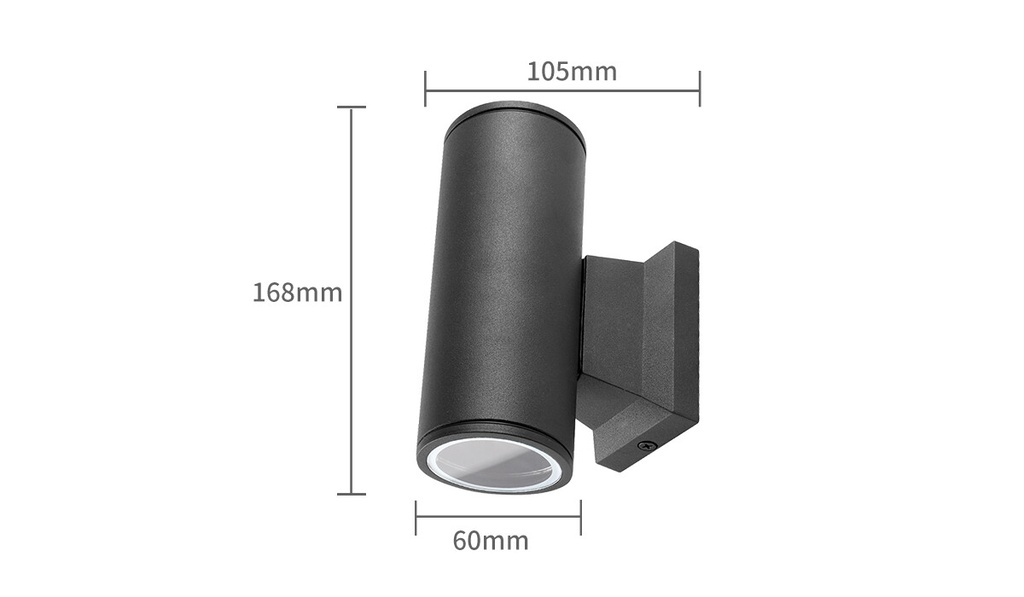 Wall light IP65 GU10 - Image 2