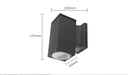 Wall light IP65, GU10 - Image 2