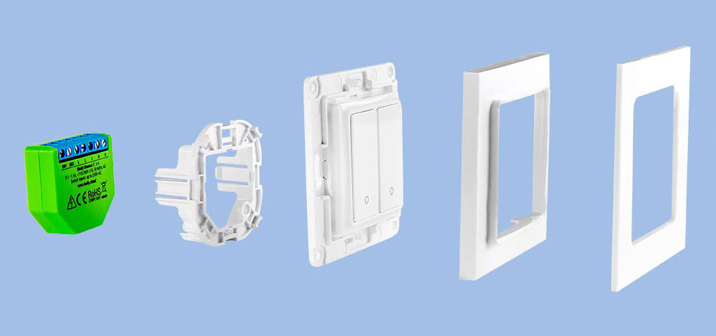 Wall Switch 2 White - Image 4